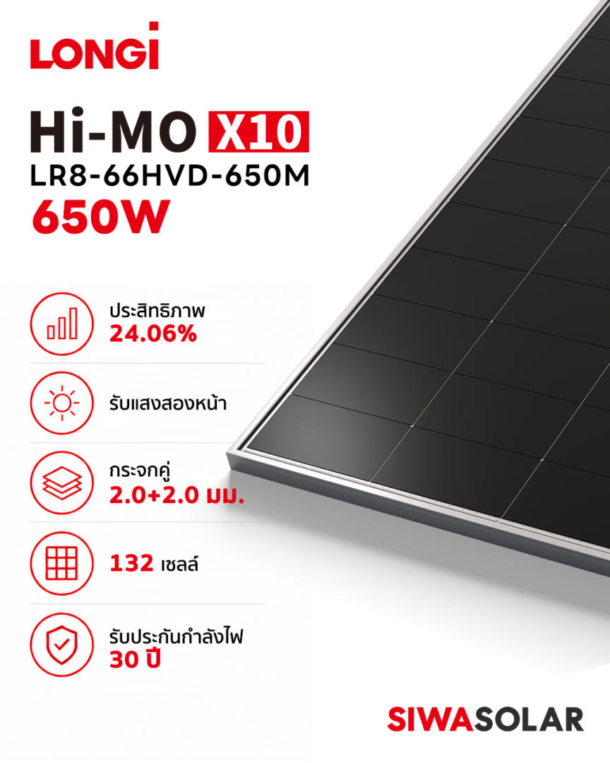 LONGi Hi-MO X10 LR8-66HVD-650M